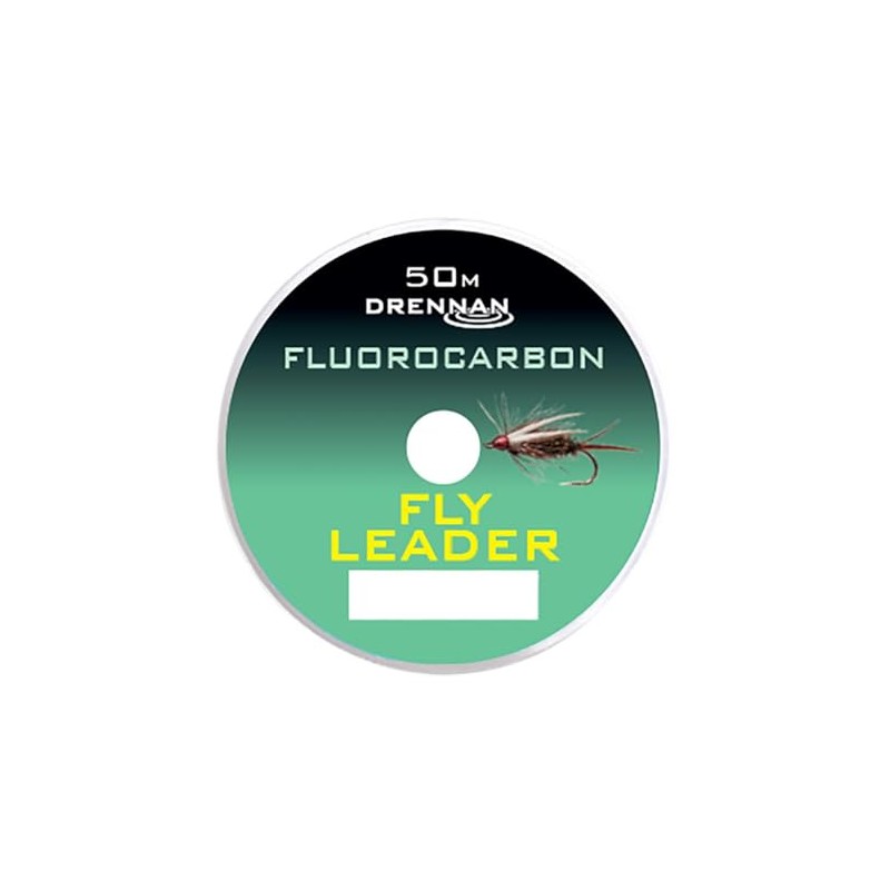 Drennan Fluoro Carbon Fly Leader Line: 3lb