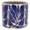 Shudehill Giftware Tropic Petal Leaf Floral Garden Design Planter Pot
