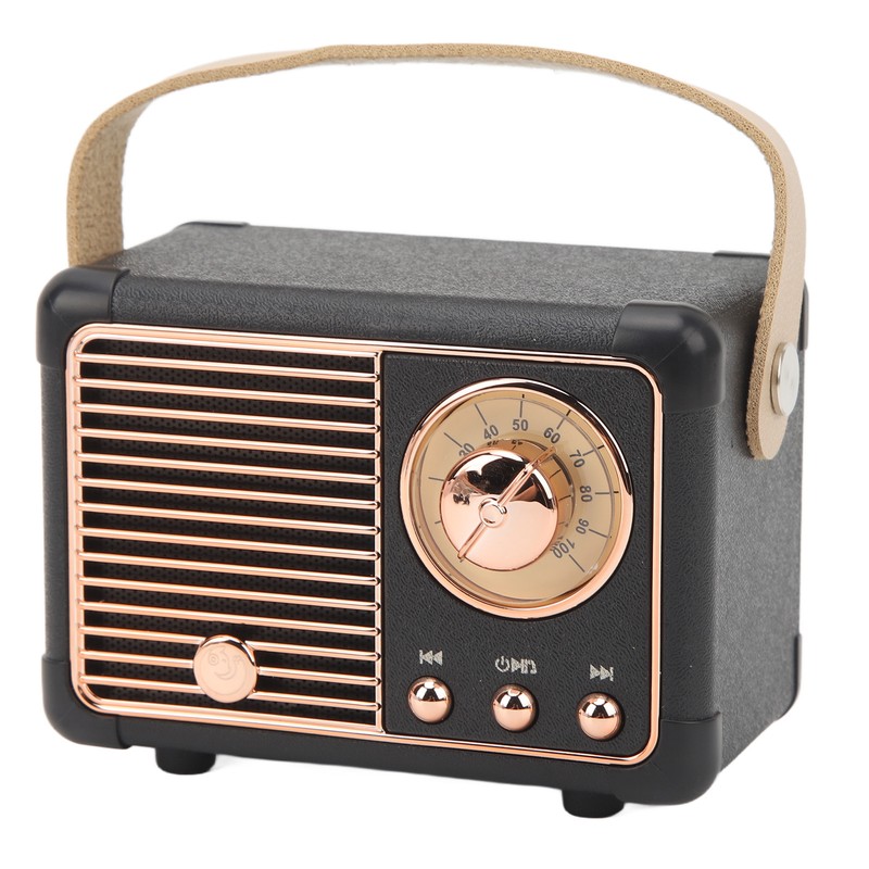 Retro Bluetooth Speaker Portable Wireless Speaker Audio Player for Home