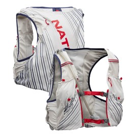 Nathan Hydration Bag, Vest Backpack, Pinnacle Series (Men's, Men's) NS40240J GR Pinnacle 12L JP Gray Red Hydration Sold Separately Small Trail Running Running