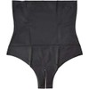 The Latex Collection Damen 29002701021 High Rise Slip, Small, Schwarz
