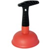 Mini Sink & Drain Plunger with Short Handle - Heavy-Duty
