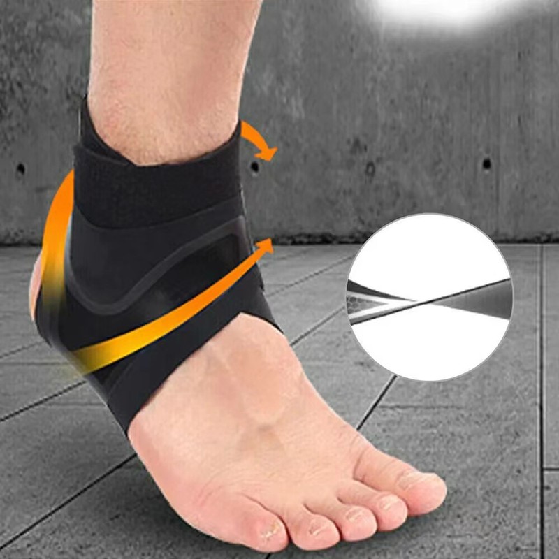 Adjustable Ankle Support Brace for Sports – Breathable Compression Wrap