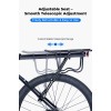 Universal Adjustable Aluminum Alloy Bike Rear Rack Heavy Duty 220lb
