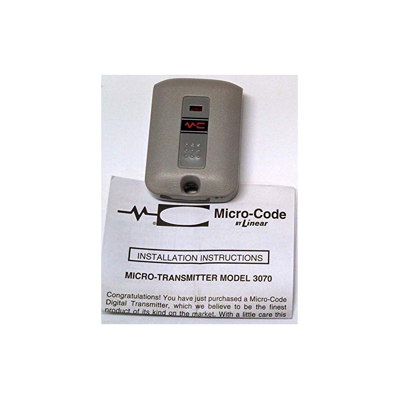 Multi Code 3070 307010 1090 3089 1 Button Micro Remote