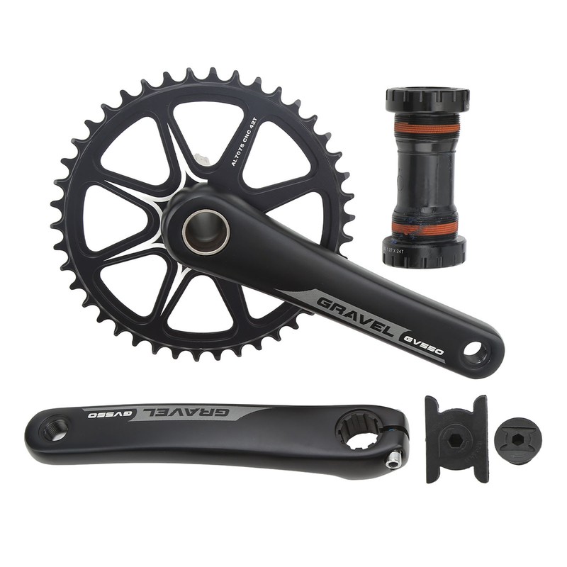 Road Bike Crankset Hollow Integrated Bike Crank Arm Set Off