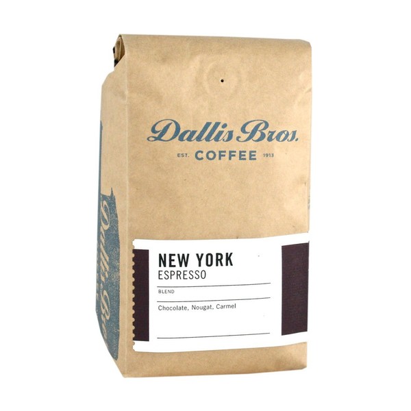 Dallis Bros. Coffee "New York Espresso Blend" Medium Roasted Whole