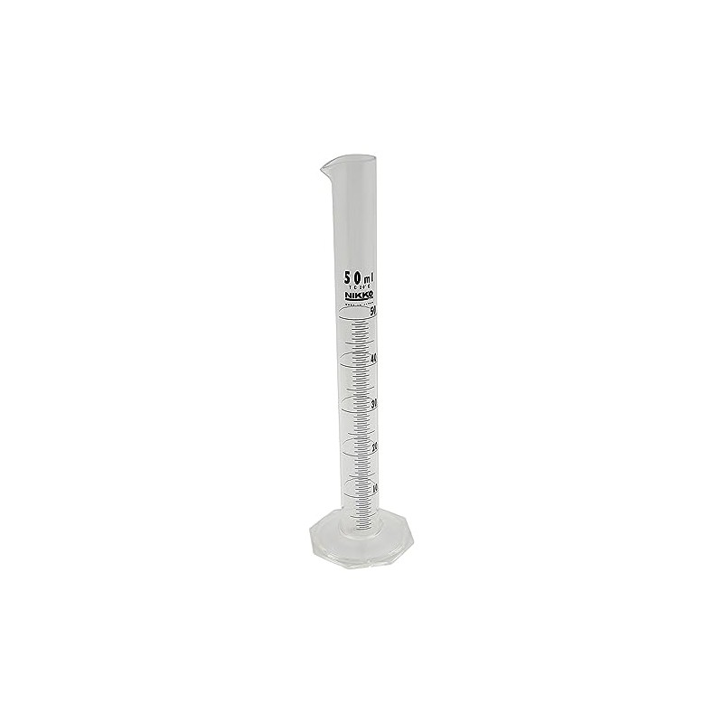 Nikko Hansen Chemical Graduated Cylinder, 1.7 fl oz (50 ml)
