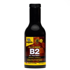 Bardahl B2 Engine Protection Motor Oil Additive - Zinc Engine Restore & Oil Burning Guard - Oil Treatment Designed to Lubricate & Reduce Wear on Older Cars & High Mileage Engines - 12 fl oz (1 Pack)