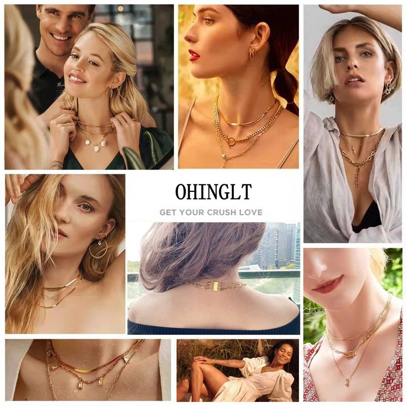 OHINGLT - Cierre magnético para collar con cierre deslizante y