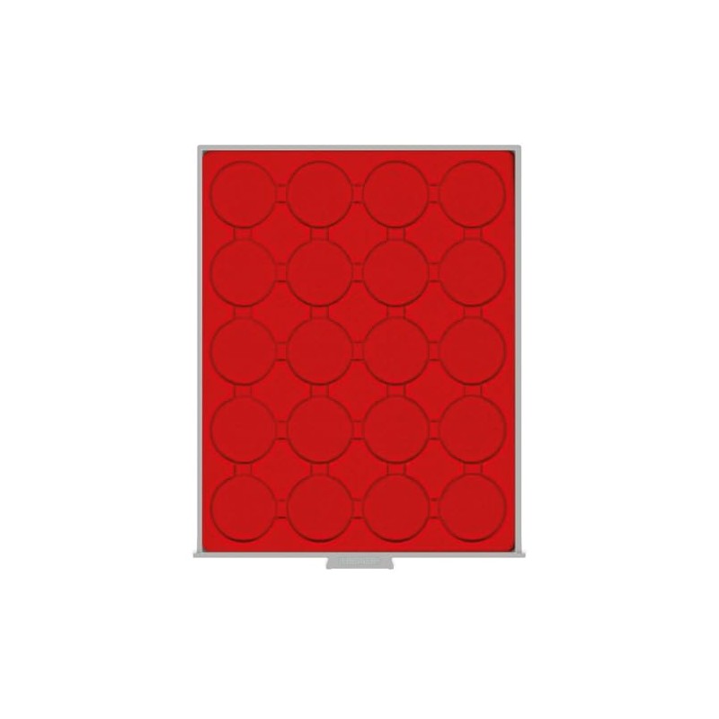 Coin box Standard with 20 compartments á 48 mm Ø