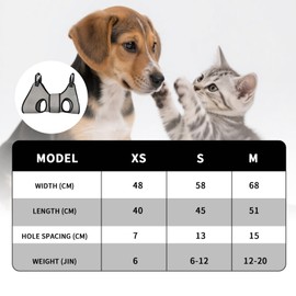 Dog Grooming Hammock,for Nail Trimming with Thick Neck Support and Wide Strap,Silver Gray Dog Grooming Harness, Dog Hanging Harness Claw Care Restraint （M）