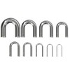76mm (3 Inch) OD 180 Degree Elbow Aluminium Intercooler Pipe
