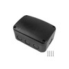 NineLeaf Black IP66 Waterproof Outdoor Junction Box, 4.9"x3.3"x2.3" PVC/ABS Weatherproof