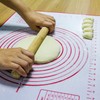 SiliQueen Silicone Pastry Baking Mat with Measurements Extra a Brush