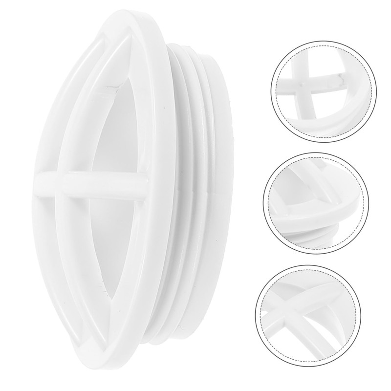 ORFOFE Abs Material Inlet Grille for Pool Wall Mount Safety