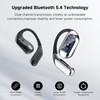 gidosha Intelligent Touch Screen Open Ear Bluetooth 5.4 Headphones Over