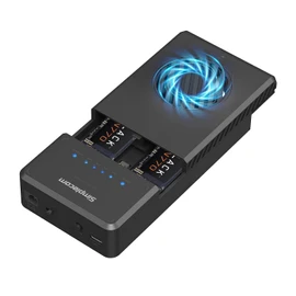 Simplecom SD560 USB 3.2 Gen2 10Gbps Dual Bay NVMe M.2 SSD Enclosure Offline Clone Docking Station