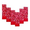 EVERY-VILLE Where EVERYone is Welcome 6 Pack Red Bandana for