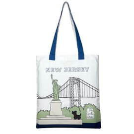 RADLEY London New Jersey Statue of Liberty Responsible Medium Canvas Tote Bag