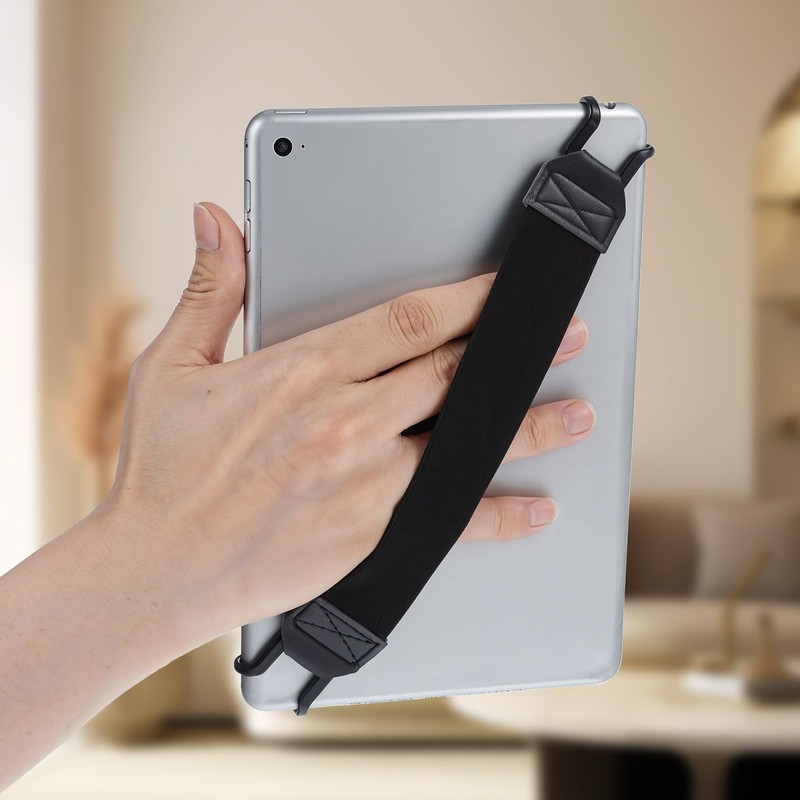 Ptwola Hand Strap Holder Universal Tablet Secure Grip Holder High