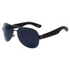Loox Aviator Sunglasses 400UV tinted Bamboo Wooden Handle – Model