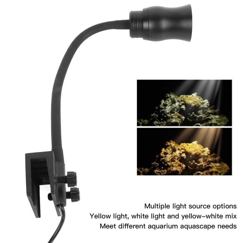 Fish Tank Clip On Light Professional High Brightness Dimmable Landscaping