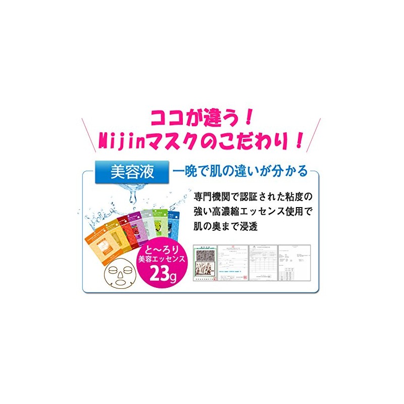 Sheet Mask Pack 1 Piece Hyaluronic Acid Essence Mask Korea