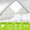 MHwan Carpet Non-Slip Underlay, Pack of 8, Washable, Reusable, Can