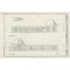 Historic Pictoric : Blueprint HABS FLA,6-FOLAU,1D- (Sheet 2 of 3) - Bonnet House, Music Studio & Guest Wing, 900 North Birch Road, Fort Lauderdale, Broward County, FL 24in x 16in