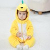 LOLANTA Unisex Baby Dinosaur Costume, Toddler Hooded Animal Fancy Dress,