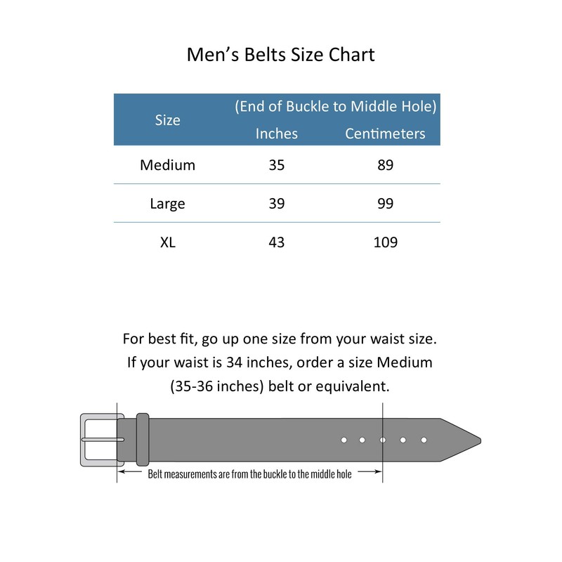 CTM® Men's Basic Belt, Large, Navy