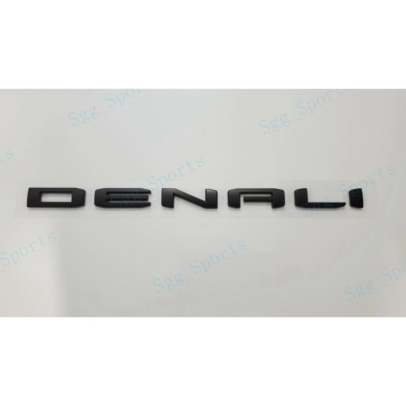 GMC 1pc GMC 2021-2023 Yukon Yukon XL Matte Black Rear