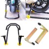 Snblzhef Wheel Support Frame Stand Motorcycle Swing Arm Lift Tripod