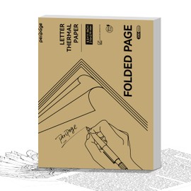 PeriPage US Letter Quick-Dry Single Page Thermal Letter Paper Size 8.5''×11'' 200 Sheets