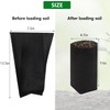 Belit 100 Pcs 13.5" H Nursery Grow Bags, Non-Woven Plants