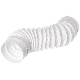 Ø 100mm / 4 inch PVC Flexible Ducting - Ventilation Duct Hose with Connector