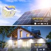 231 LED Solar Lights for Outside Waterproof, 6 Pack 300°