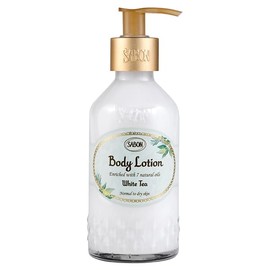 SABON Body Lotion, White Tea, 6.8 fl oz (200 ml)