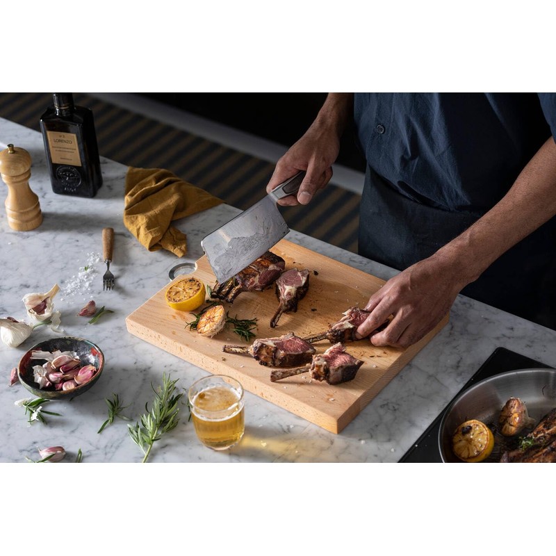 Fiskars All Steel Couperet 18 cm, Silver