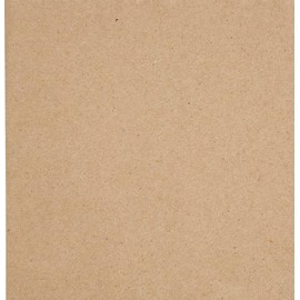 A4 Coloured Papers 80gsm Arts Craft Sheets Bright Pastel Neon Laser Inkjet Printers 100 Sheets (Kraft Brown)