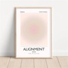 Uixxducc Pink Aura Poster Set Canvas Pictures, Aura Pictures Aesthetic
