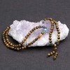 CrystalTears 108 Mala Prayer Beads Wrap Bracelet Necklace Natural Tiger