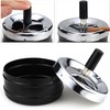 KOMUNJ Rotating Ashtray, Table Ashtray, Modern Rotating Ashtray, Wind Ashtray