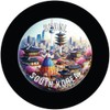 Seoul South Korea Souvenir-Home Decoration Coaster Paper 4 Pack