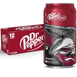 Dr Pepper Soda 12 Pack 12oz Cans Original Flavor Refreshing Drink