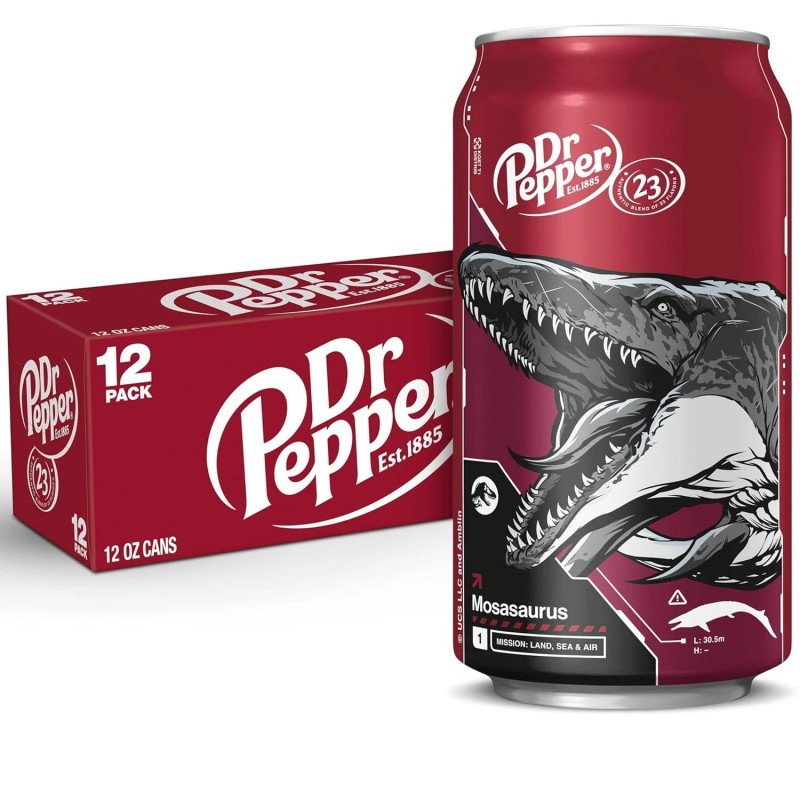 Dr Pepper Soda 12 Pack 12oz Cans Original Flavor Refreshing