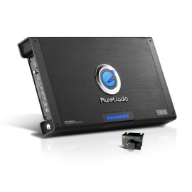 Planet Audio AC2600.2 Anarchy Series 2 Channel Class A/B Car Amplifier - 2600 High Output, 2-8 Ohm Stable, High/Low Level Inputs, High/Low Pass Crossover, Full Range, Hook Up to Subwoofer for Bass