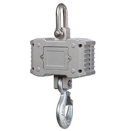 Crane Scale,Klau 1 Ton 2000 lb Industrial Hanging Scales 0.5 kg / 1 lb Resolution LCD Display with Backlight Silver for Factory