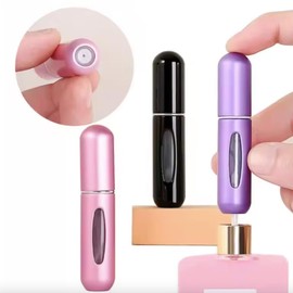 Okian Refillable Atomizer Spray Bottle for Perfume and Cologne Travel Size 5ml (5Pack)